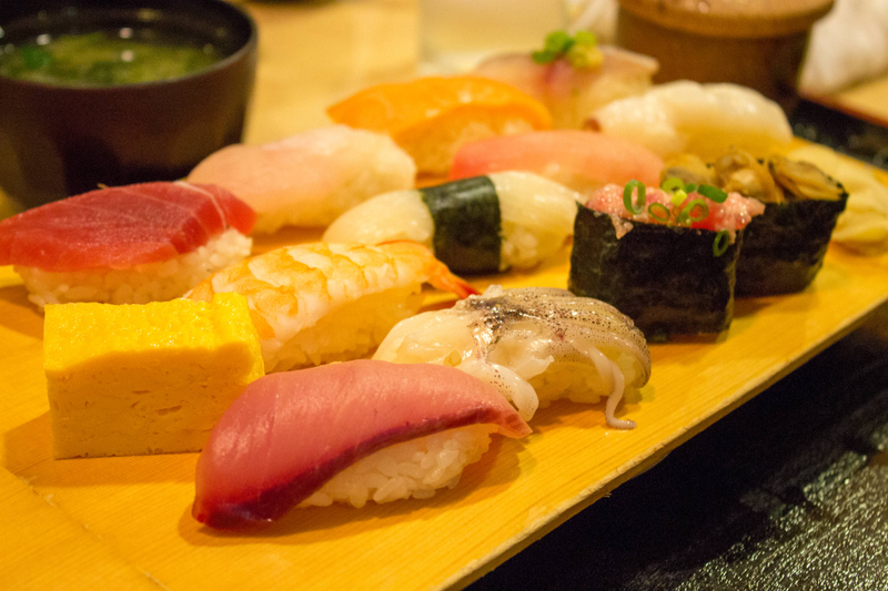 One of the main reasons we went to Japan. For that tasty sushi!